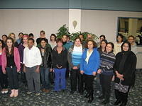 2011 January 24 & 25; Gobal Gathering Place, Booster Juice, Sharon VanCleave Child Care, YWCA & Friends 4