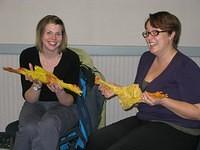 2011 March 22; Sask Deaf & Hard of Hearing, Starbucks, Omni Care Home, EE Burritos & Friends