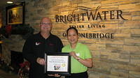 2015 October 3 -  Brightwater Sr. Living, Saskatoon Business College, Quesada, Subway & Friends